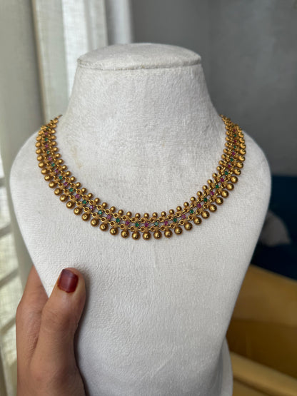 Drop Antique Necklace HN-126