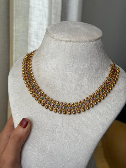 Drop Antique Necklace HN-126
