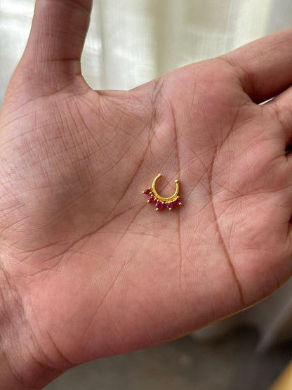 Luna Pearl Nose Pin HK-1168
