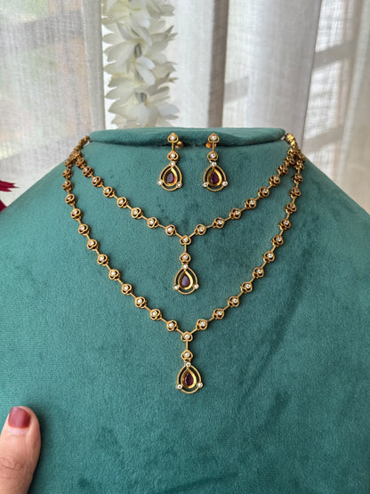 Noir Charm Layered Set HH137