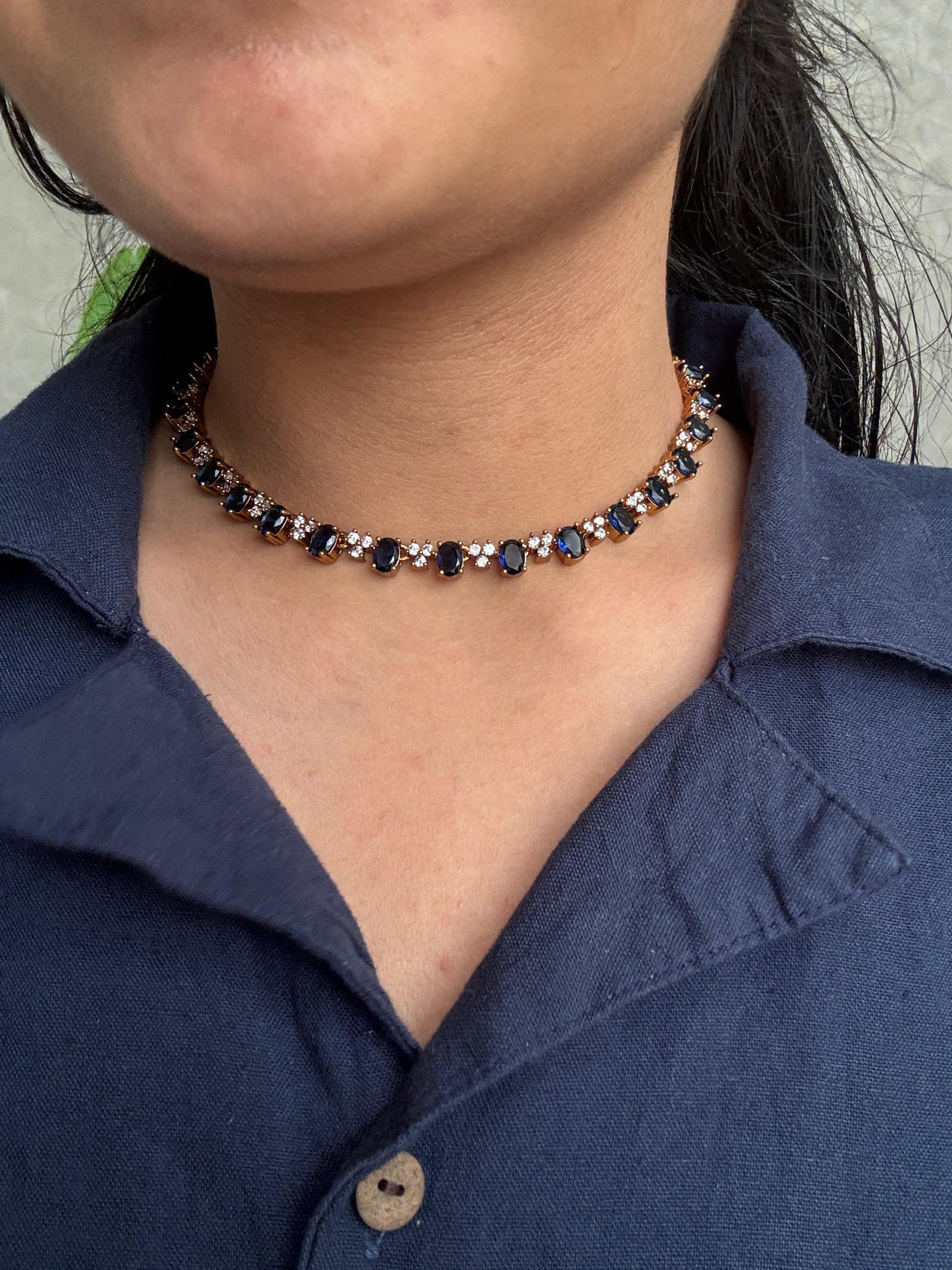 Majestic Stone Necklace Set HN6367