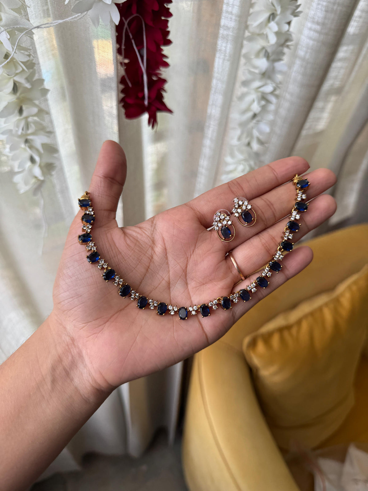Majestic Stone Necklace Set HN6367