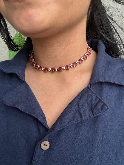 Majestic Stone Necklace Set HN6367