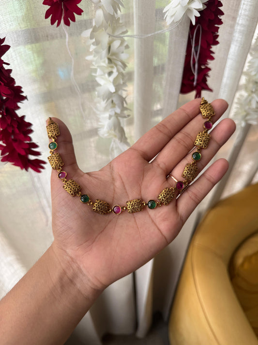Aarna Filigree Necklace HH142⭐
