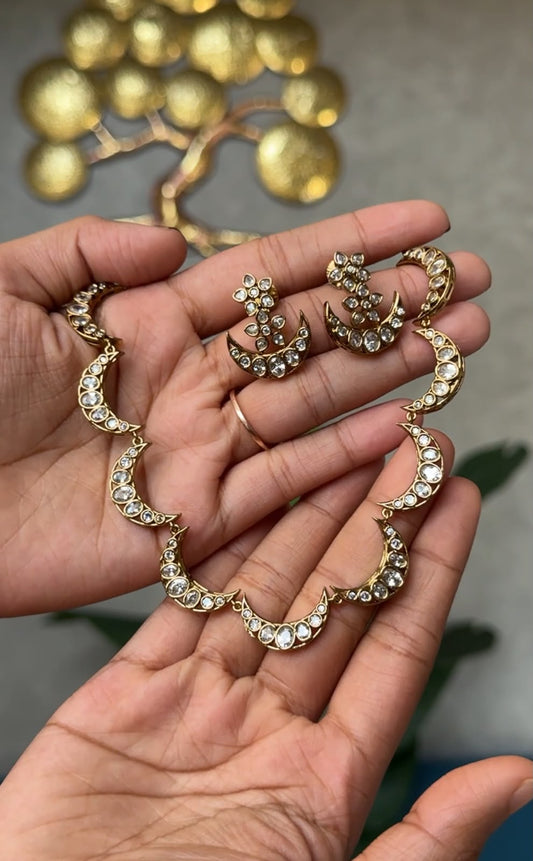Chandra choker + necklace HH143