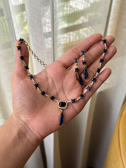 Royal AD drop necklace  HN487