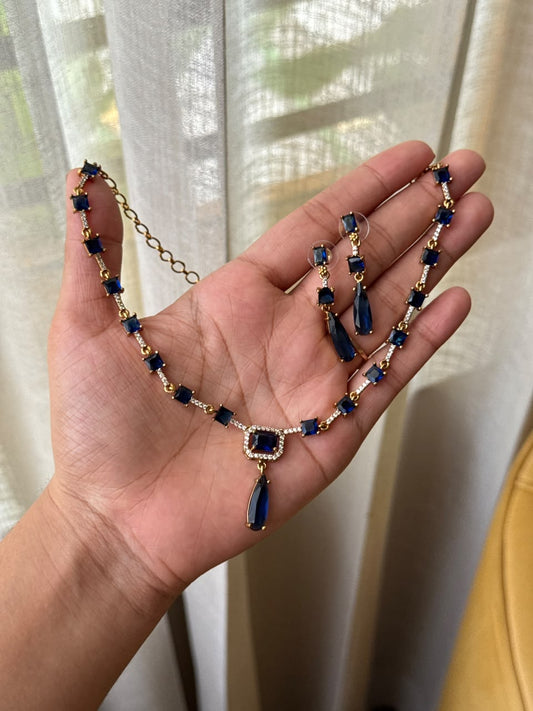 Royal AD drop necklace  HN487