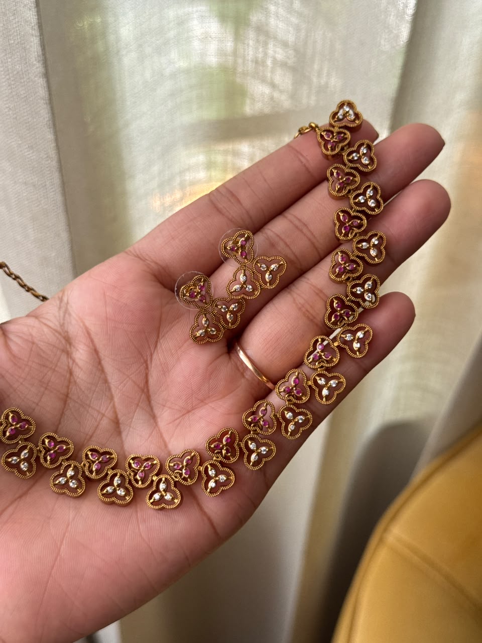 Trinity Bloom Necklace HH157