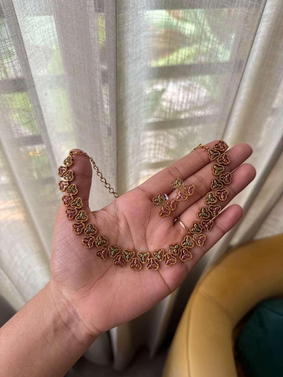 Trinity Bloom Necklace HH157