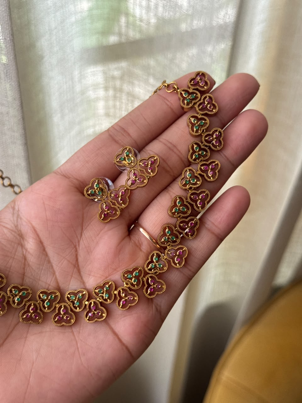 Trinity Bloom Necklace HH157