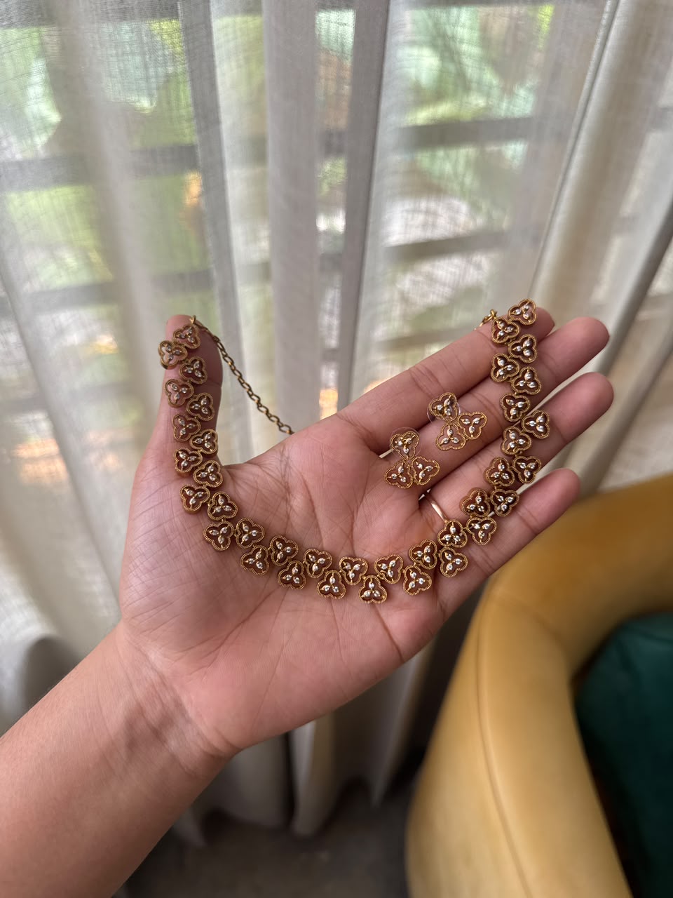 Trinity Bloom Necklace HH157