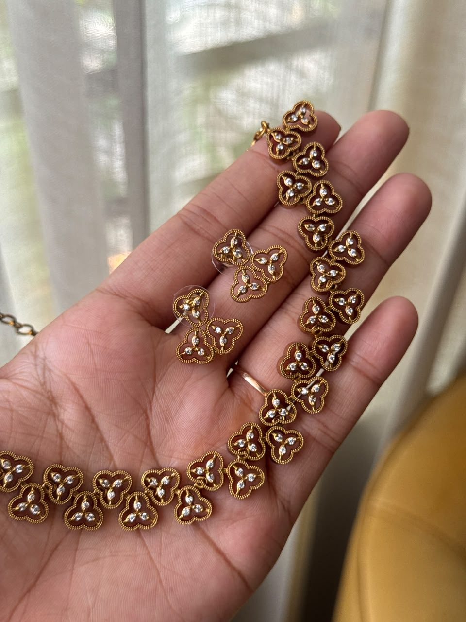 Trinity Bloom Necklace HH157