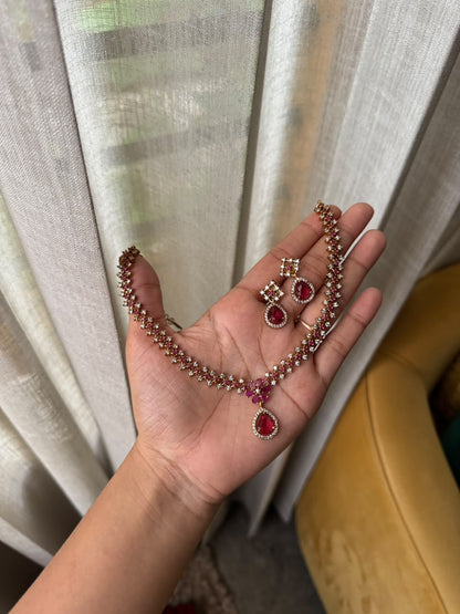 Gulabi Necklace Set HH181