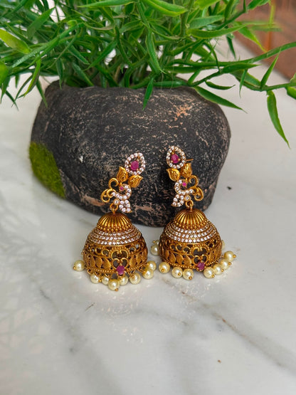 Pearle Antique Jhumka HJ100