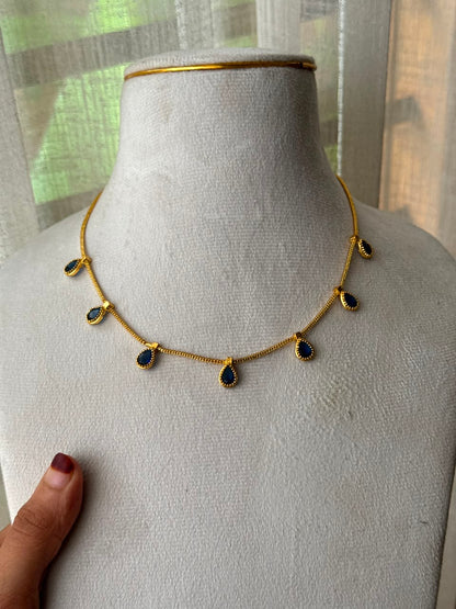 Midnight Dewdrop Necklace HN518