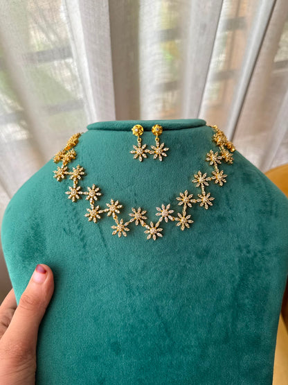 Beena Antony Diamond Star Necklace ✨ HN116