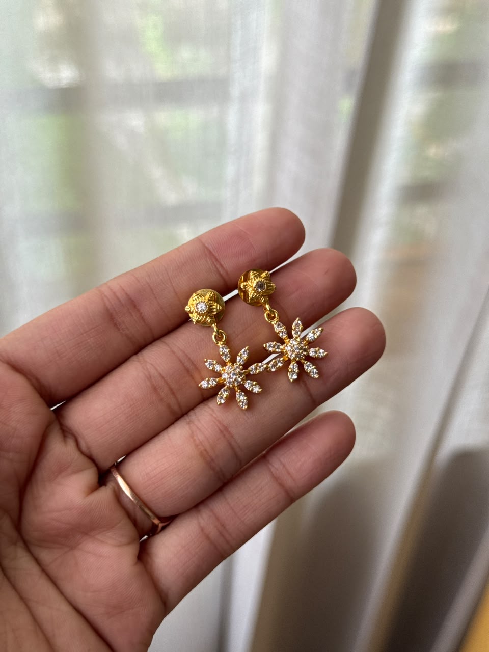 Beena Antony Diamond Star Necklace ✨ HN116