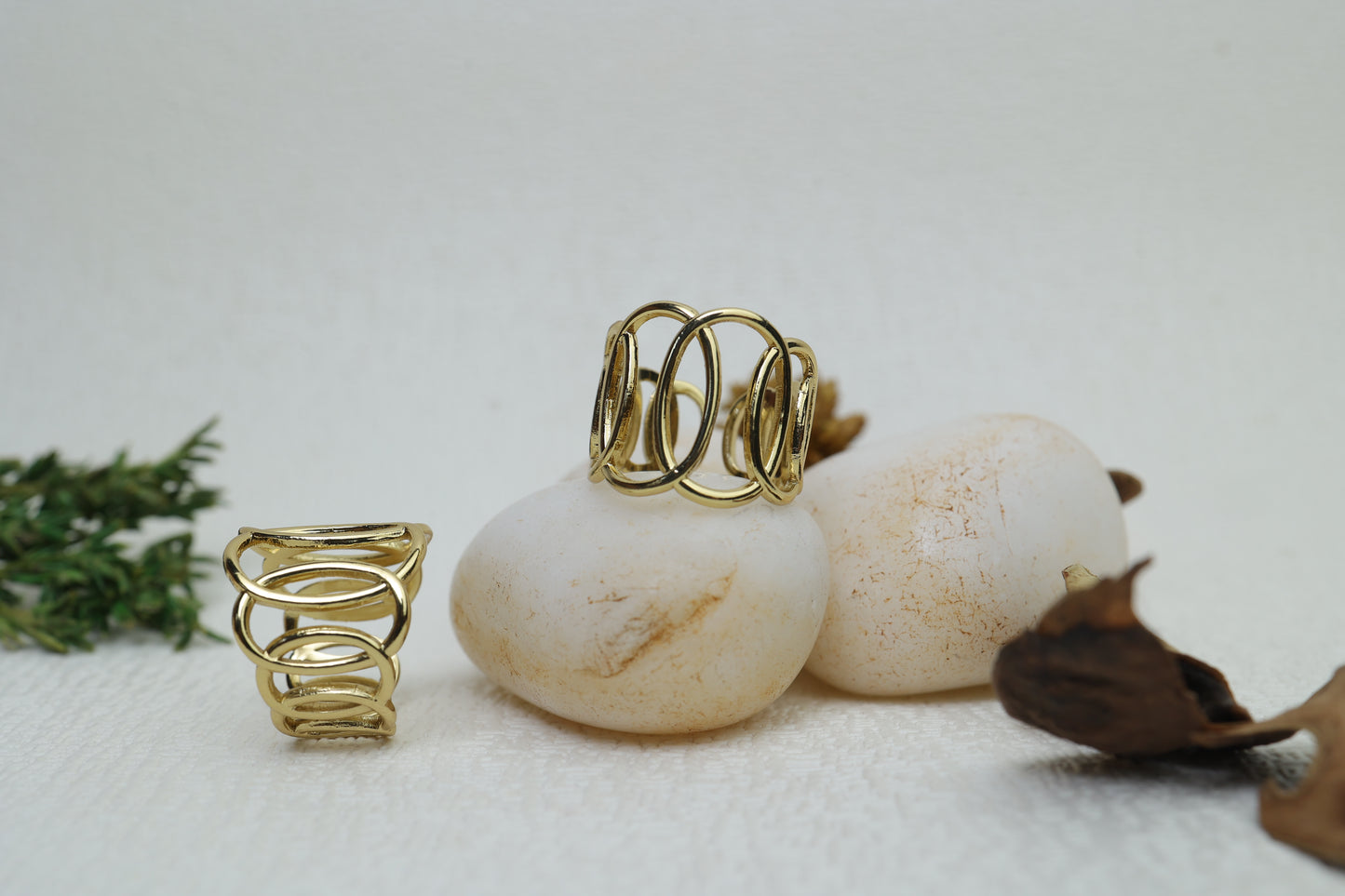 Interlink Luxe Antitarnish Ring AR-003