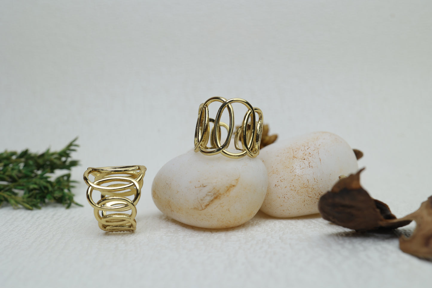 Interlink Luxe Antitarnish Ring AR-003