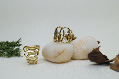 Interlink Luxe Antitarnish Ring AR-003