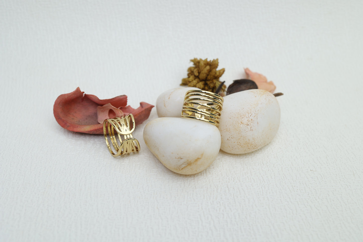 Livia Layered Anti-Tarnish Ring AR-009