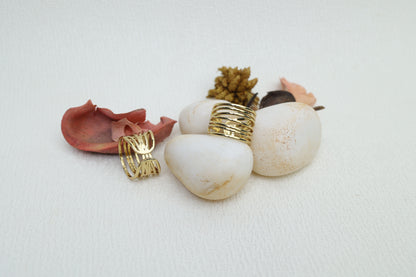 Livia Layered Anti-Tarnish Ring AR-009