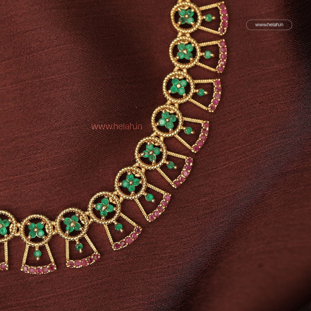 Ruby Stone Necklace NK131