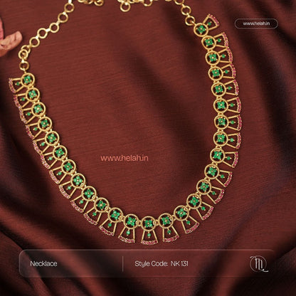 Ruby Stone Necklace NK131